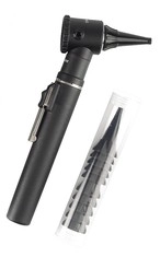 Otoskop pen-scope z rękjeścią bateryjna.