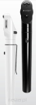 Oftalmoskop e-scope dostępny jest w dwóch wersjach kolorystycznych: białej i czarnej.