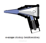 e-scope otoskop światłowodowy