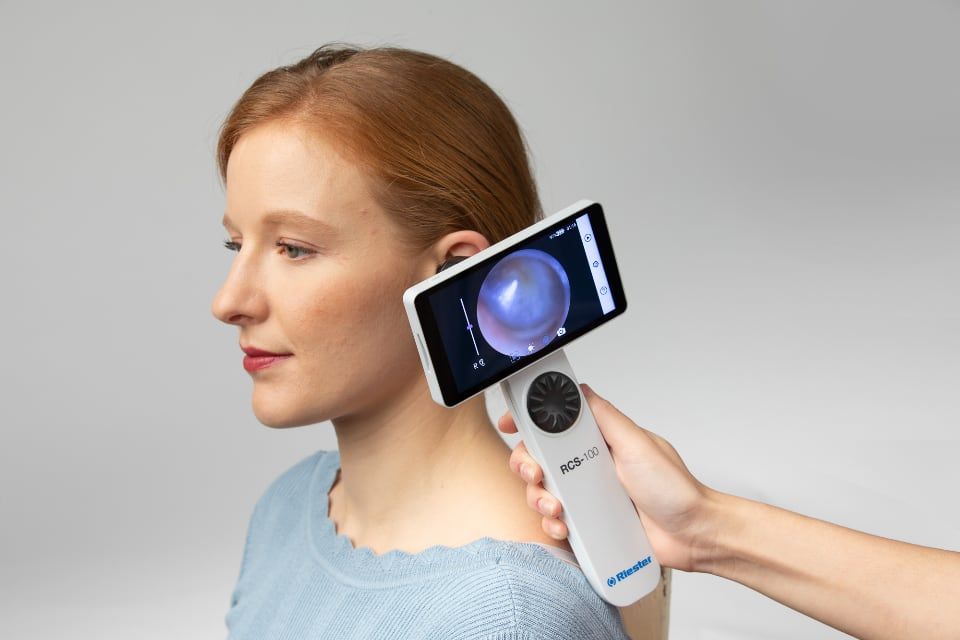RCS-100 Kamera z obiektywem otoskopu