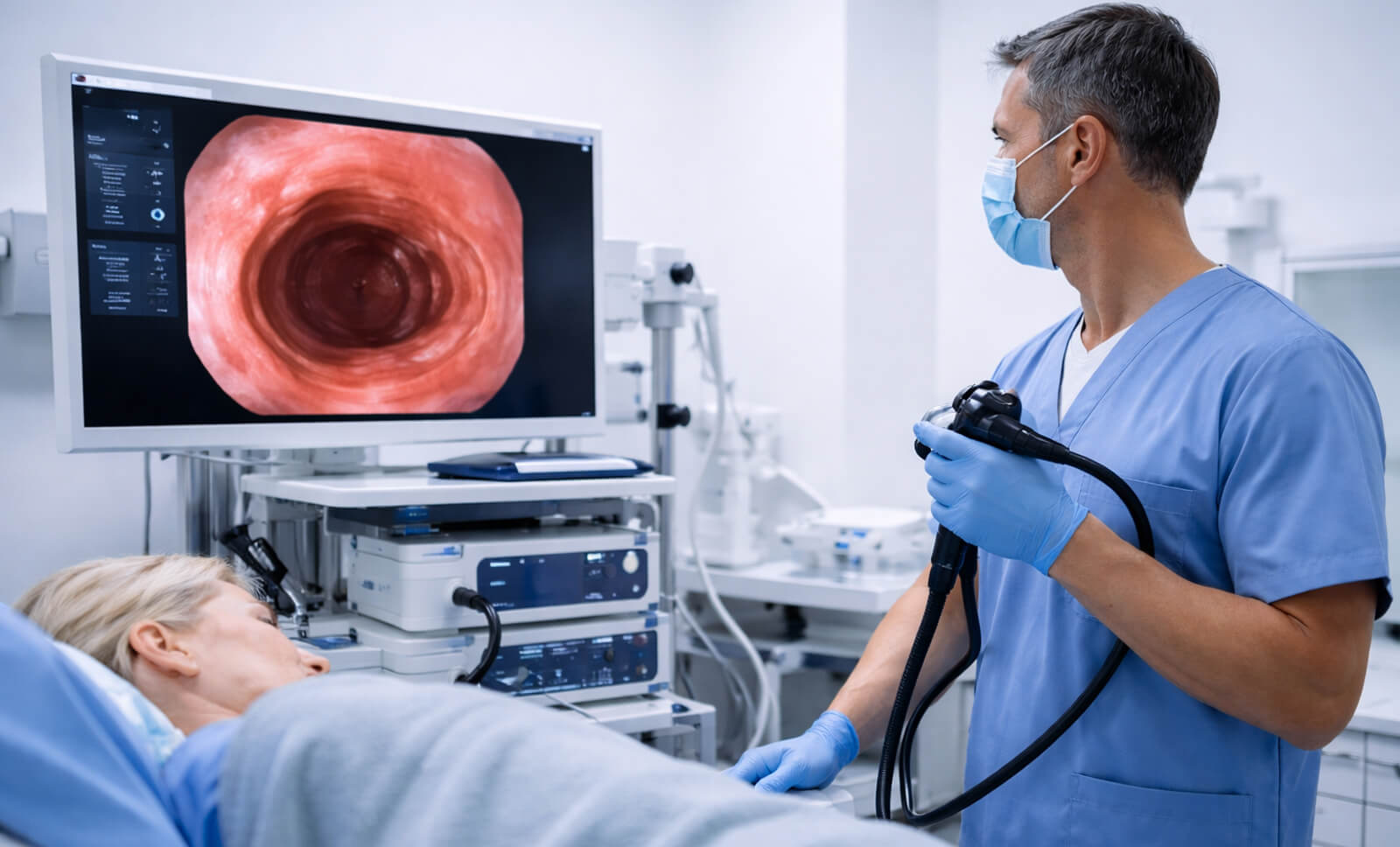 Endoskopia - przeprowadzane badanie endoskopem