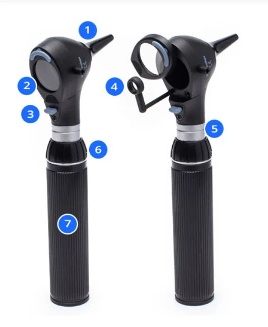 Budowa otoskopu ri-scope L3